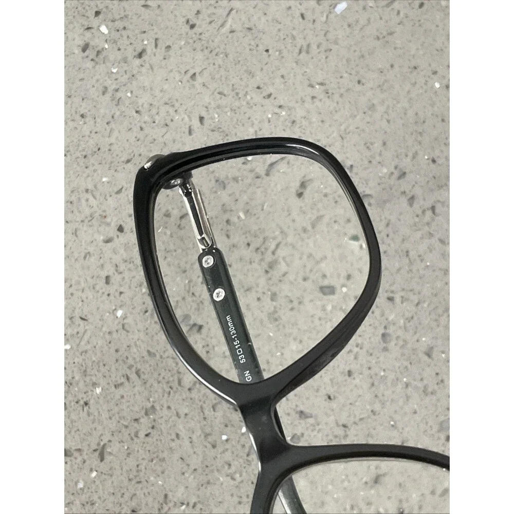 Elle Eyeglasses Frames ONLY EL13346GN Designer Black 53-15-130 Full Rim Square